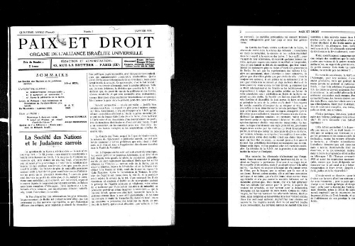 Paix et Droit.  (01/01/1935)